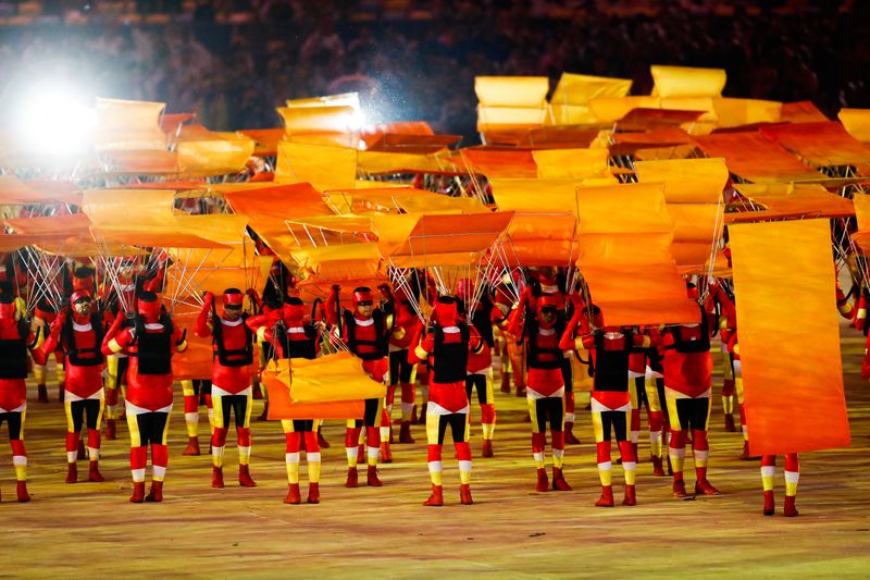 Rio de Janeiro - Cerimônia de encerramento dos Jogos Olímpicos Rio 2016, no Maracanã (Fernando Frazão/Agência Brasil)