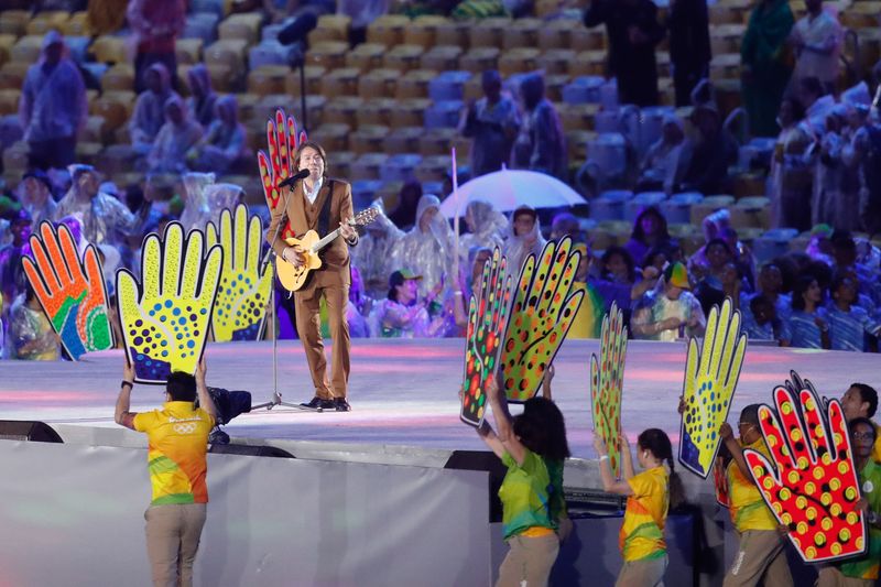Rio de Janeiro - Cerimônia de encerramento dos Jogos Olímpicos Rio 2016, no Maracanã (Fernando Frazão/Agência Brasil)