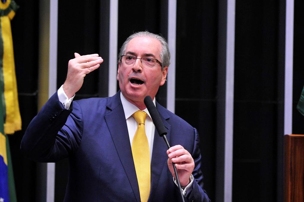 Sessão de votação do pedido de perda de mandato do deputado Eduardo Cunha (Luis Macedo / Câmara dos Deputados)