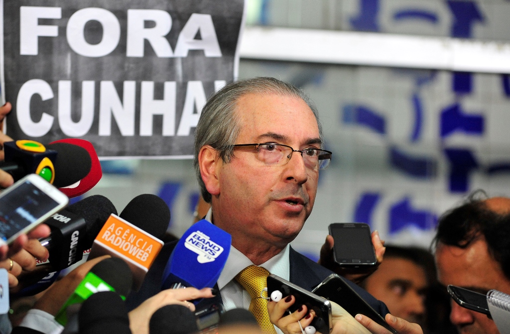 Sessão de votação do pedido de perda de mandato do deputado Eduardo Cunha (Luis Macedo / Câmara dos Deputados)