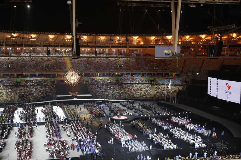 Rio de Janeiro - Cerimônia de encerramento dos Jogos Paralímpicos no Estádio do Maracanã (Fernando Frazão/Agência Brasil)