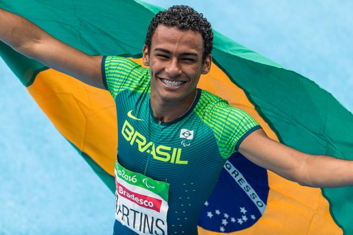 Creative Commons - CC BY 3.0 - Daniel Martins garantiu o ouro nos 400m T20