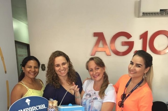 O Imparcial visitou alguns parceiros em comemoração ao dia do sorvete