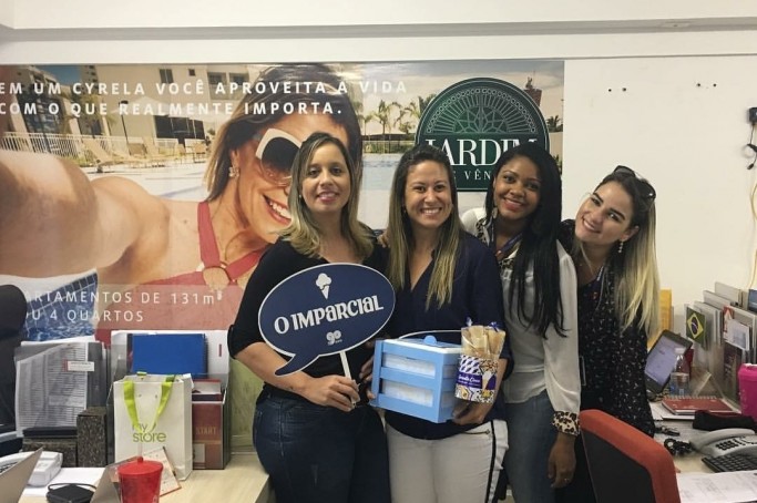 O Imparcial visitou alguns parceiros em comemoração ao dia do sorvete
