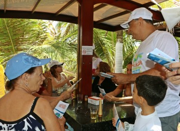 SEMA realiza campanha de incentivo a conserva&ccedil;&atilde;o da limpeza das praias