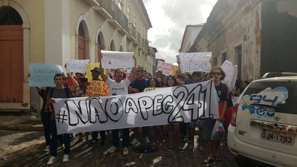 No campus Centro Histórico a ocupação ocorreu na quarta-feira, dia 19