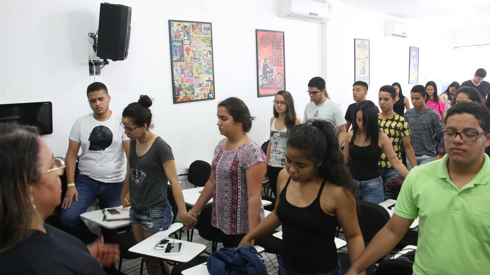 Curso preparatório promove momentos dia de descontração aos alunos