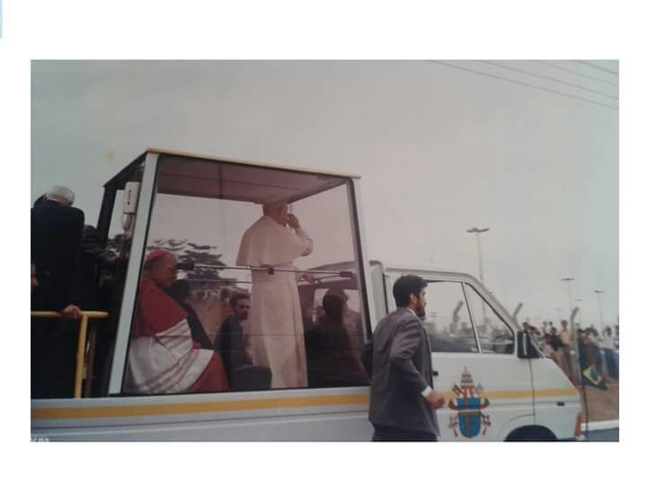 Visita do Papa em 1991