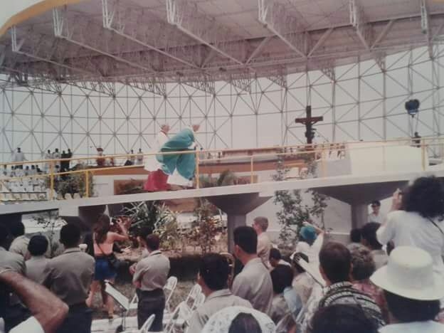 Visita do Papa em 1991