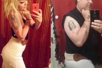 Homem que imita a filha em selfies tem mais seguidores que ela