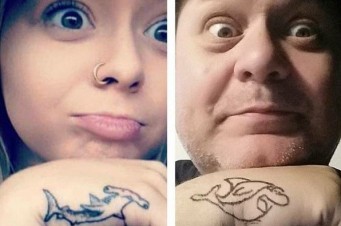 Homem que imita a filha em selfies tem mais seguidores que ela