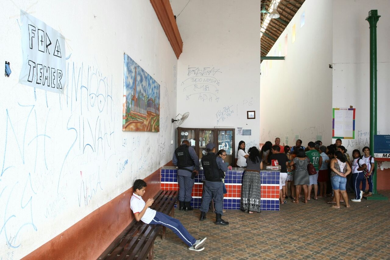 Retorno às aulas no Cintra (Honório Moreira/O Imparcial)
