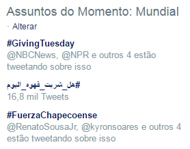 Hashtag #ForçaChape é uma das mais usadas no Twitter hojeReprodução / Twitter