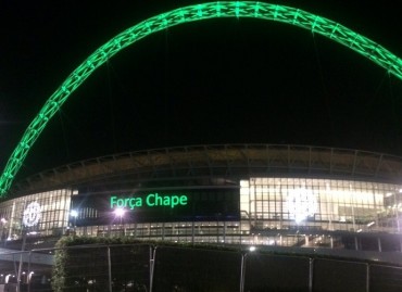 Estádio de Wembley, na Inglaterra.