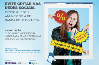 Curso sobre campanhas no Facebook