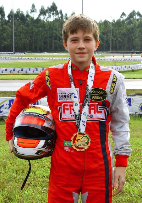 Henri Forest ficou em 11&ordm; lugar no Campeonato Brasileiro